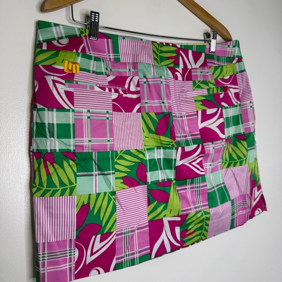 Loudmouth Women’s Patchwork Print Golf/Tennis Skort Size 14 - Picture 6 of 6